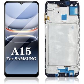 Wholesale for Samsung Galaxy A15 5G Screen Replacement ，for Samsung A15 4G / 5G Screen Replacement A156u A156m A156f s156vl A156w 6.6inch LCD Display Touch Digitizer Assembly with Frame (No Tools)