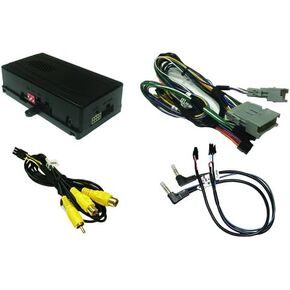Crux SOOGM-15V Radio Replacement Interface retains OnStar, Warning Chime, Steering Wheel Control & adds Forced Camera Inputs for select GM Class 2 vehicles with Bose & NonAmplified Systems (2002-2013)