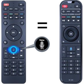 PZL New RC-200 Bluetooth Voice Remote Control Replacement for Superbox S5 Max / S5 Pro/Elite Ultra/Elite Pro+