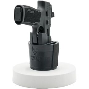 Cupolster®, MultiFit Vehicle Gun Holster Fits Glock, Smith and Wesson Shield, Sig, Canik and Similar Size Firearms (Alpha One Series - Medium/Large Frame Firearms) by VETS Tactical®