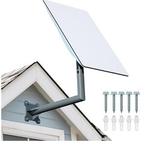 Starlink Gen 3 Mount, Aieloar Stainless Steel Gen 3 Pipe Adapter for Starlink V3 Standard Dish, Starlink Mounting Kit for Wall/Roof Mount- Long