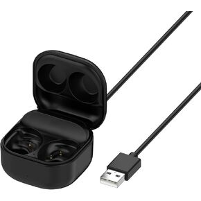 Charging Case Compitable for Samsung Galaxy Buds FE,Replacement Charger Dock Station Charging Box Compatible for Samsung Galaxy Buds FE SM-R400, Black