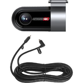 Miofive in-Car Rear Camera for Miofive S1/S1 Pro/S1 Ultra Series Dash Cam, 4K/2160P Backup Camera with Cable and 360° Rotation