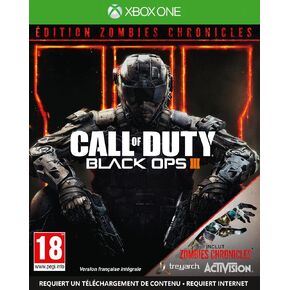 Activision Call of Duty Black Ops III Zombie Chronicles - Xbox One Controller (Renewed, Black, USB, Gamepad, Rumble, 90 Days Warranty)