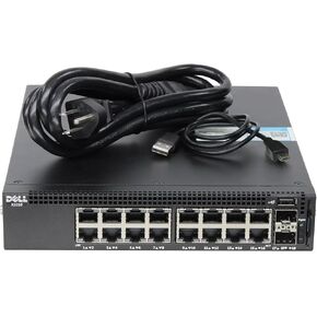 Dell Networking X1018 16P 1GbE 2P SFP Managed Switch (Renewed)