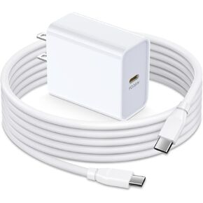 35W USB C Fast Charger for Samsung Galaxy A16 5G A15 A14 A35 A55 A54 A53 S25 Ultra S24 FE S23 S22, Power Adapter Charger Block, Type C Cable Fast Charging for iPhone 16 15 Pro Max, Pixel 9 Pro XL 8a