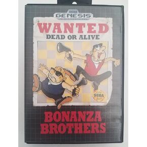 Bonanza Brothers - Sega Genesis (Renewed)