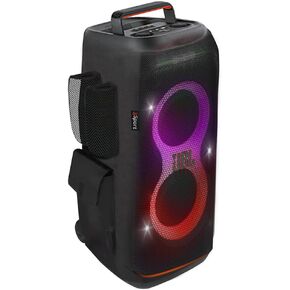 JBL PARTYBOX Club 120 Portable Party Speaker Bundle with gSport Cargo Sleeve (Black)