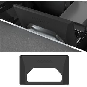 for Tesla Cybertruck Screen Protector Case Silicon Display Frame Protective Cover for Cybertruck Interior Accessories 2024 2025(Black)