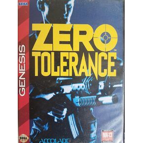 Zero Tolerance - Sega Genesis (Renewed)