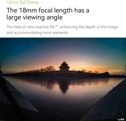 7Artisans 18 مم F5.6 عدسة فطيرة لـ Nikon Z Mount ، عدسة زاوية واسعة النطاق كاملة المتوافقة مع Nikon Z-Mountless Cameras Z6 Z5 Z6 II Z7 II in Kuwait