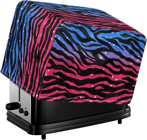Babrukda Hummingbird Flowers Toaster Cover 4 Slice Trendy Bread Machine Cover with Drawstring Closure Small Kitchen Appliance Dust and Fingerprint Protection Home Decor Holiday Gifts in Saudi Arabia