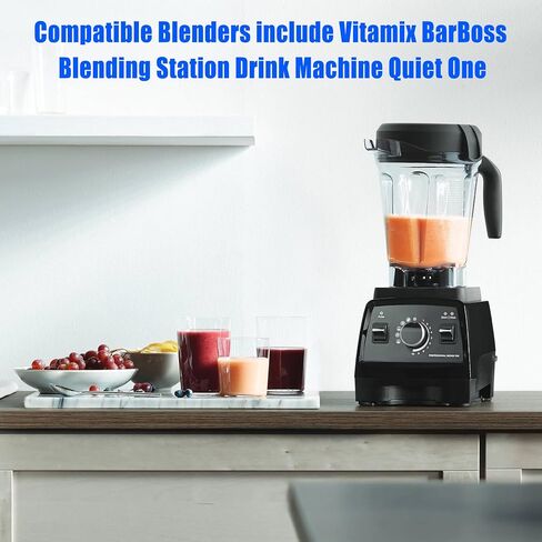15985 Blender Lid with Plug, Replacement For Vitamix Lid Advance Container 48 Oz & 32 Oz Lid, Fit for Vitamix Quiet One, VM0145, Drink Machine, BarBoss Advance Blender Top Lid in Kuwait