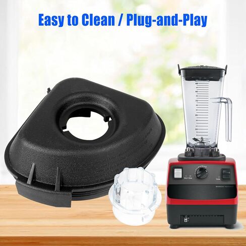15985 Blender Lid with Plug, Replacement For Vitamix Lid Advance Container 48 Oz & 32 Oz Lid, Fit for Vitamix Quiet One, VM0145, Drink Machine, BarBoss Advance Blender Top Lid in Kuwait