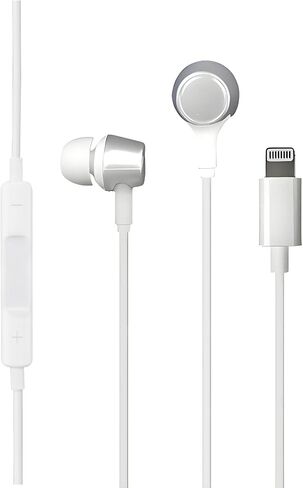 لسماعات الرأس iPhone سماعات الأذن/سماعات الأذن المدمجة في وحدة التحكم في مستوى الميكروفون المدمج متوافقة مع iPhone 14/13/11/11/XR/XS/X/8/7/SE/PRO MAX in Saudi Arabia