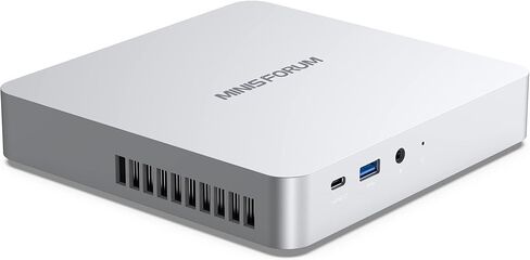 minisforum elitemini th60 mini pc 11th gen core i5-11400h كمبيوتر سطح المكتب ، ذاكرة الوصول العشوائي 16GB 512GB NVME SSD ، HDMI/DP/USB-C (4K@60Hz) مخرجات ， 2.5G RJ45 ، 5xUSB ، توسيع SSD SLOT ، INTEL UHD (REDENED) in Kuwait