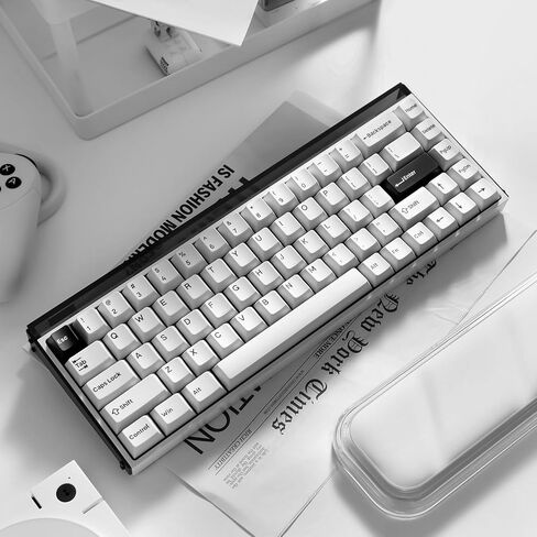 MADE68 Ultra Hall Effect Keyboard Magnetic Gaming Keyboard, Alu case Hot Swappable Switches Keyboard Rapid Trigger Keyboard Magnetic Switch Keyboard, RGB Snap Tap,Black, 65% Layout in Saudi Arabia