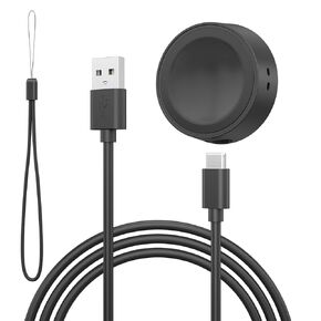 كابل الشاحن AK متوافق مع شاحن ساعة Samsung Galaxy ، بديل USB شحن كابل Cradle Dock لـ Samsung Galaxy Watch 7/6/5