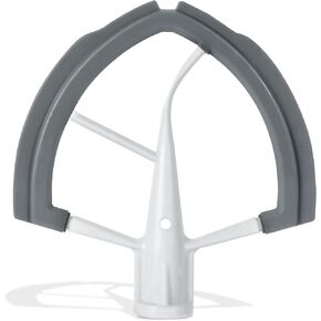 Flex Edge Beater ، 6 Qt Flat Beater Flatment for Kitchenaid Bowl-Lift Mixer ، استبدال مجداف مسطح ، ملحق خلاط مع مكشط الحواف السيليكون المرنة (6QT Flex Edge مضرب) in Kuwait