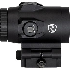 Riton Optics Series 3 Tactix 3X Magnifier – Flip to Side, 3X Magnification for Red Dot Sights, Waterproof & Shockproof