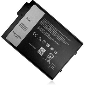 51Wh Type 7WNW1 11.4V Laptop Battery Replacement for Dell Latitude 14 5424 Rugged, Latitude 5420 Rugged, Latitude 7424 Rugged Extreme P85G P85G001 P86G P86G001 451-BCHV DMF8C GK3D3 6NNCF DP3KF DMF0C