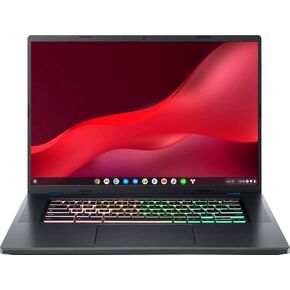 acer Gaming-Chromebook Laptop, 2023, 16" 2560 x 1600 120Hz IPS, Intel Core i5-1240P 12-Core, 8GB LPDDR4, 256GB SSD, Chrome OS, RGB Backlit KB, Wi-Fi 6E, Bluetooth 5.1, 1080p FHD Camera, Titanium Gray