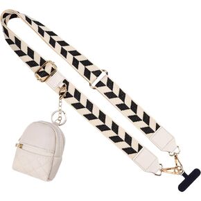 Phone Strap Crossbody, Clip and Go Strap for Phone with Wallet Crossbody, Adjustable Phone Lanyardfor All Phones