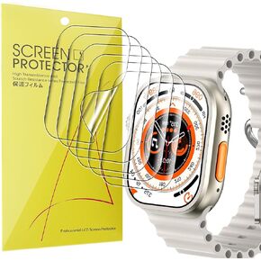 Z77 Ultra Screen Protector, [6 Pack] Full Coverage TPU Clear Film Compatible for Twshouse Z77 Ultra Smart Watch 2.1" (6 Pack)
