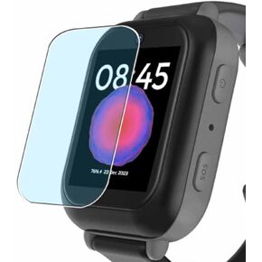 Puccy 3 Pack Anti Blue Light Screen Protector, compatible with The Bark Watch smartwatch TPU Film Guard （ Not Tempered Glass Protectors ）