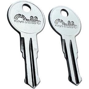 مفاتيح استبدال Thule مقطوعة إلى رمز N001-N200 متوافق مع رفوف وناقلات سقف Thule