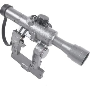 SD Dragunov Scope POSP Rifle Scope w/Side Rail Mount (4x24mm Scope)
