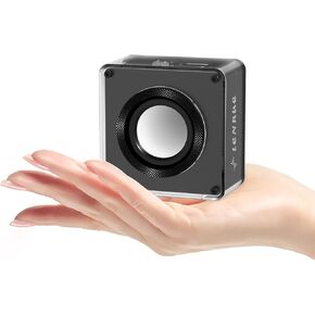 LENRUE Mini Bluetooth Speaker,Wireless Portable Speakers,5W Small Speaker with Clear Sound,Support TWS/TF Card,Lanyard Design for Hiking, Biking, Trip,Gift for Men/Women/Boys/Girls