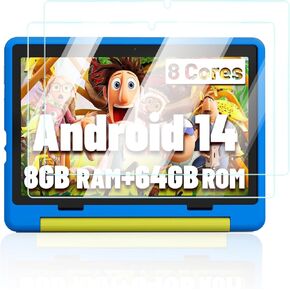 Screen Protector for Jeazans KT1016 Tablet for Kids 10 inch,Anti-Scratch 9H Hardness Touch Sensitive 2.5D Rounded Edges Bubble Free Easy to Install,2 Pack.