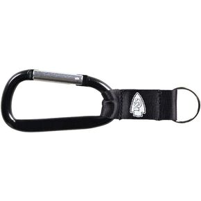 NFL Kansas City Chiefs Unisex Kansas City Chiefs Jumbo Blackout Keychain Kansas City Chiefs Jumbo Blackout Carabiner, White, Small