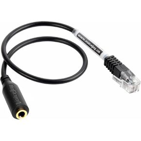 VoiceJoy Headset Adapter Cable 3.5mm Smartphone Headset to RJ9/RJ10 Phone Adapter for ONLY Cisco 7940 7970 7960 6900 8900 Series Phones