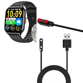 USB Cable for Kimeag P95 SmartWatch, Magnetic Replacement Charger Compatible for P95 Smart Watches