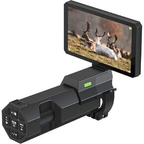 Night Vision Scopes for Rifles, OWLNV 5" Screen Clip on Scope for Hunting, IR 850nm Illuminator Night Viewing Scope