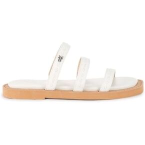 Frye Women's Faye Strappy Slide, Black - 6M