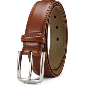 CHAOREN Mens Belts Leather for Gift Men - Mens Dress Belts Casual for Jeans Shoes