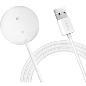 Charger Dock Compatible for Rose Portable Magnetic Replacement Charging Stand Adapter with USB Charging Cable Cord for Rose,White
