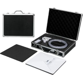 Starlink Mini Case - Custom Aluminum Hard Shell Carrying Case, Stylish Design with Protective Foam Lining, Shock-Absorbing Top Cover for Ultimate Protection(silvery)