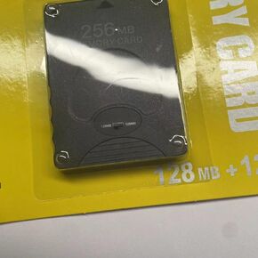 256MB Memory Card for PlayStation 2 PS2 (128MB + 128MB Need Select)