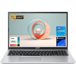 ACER Aspire Laptop, 15.6'' Narrow Bezel FHD Display, Intel Core i5-1135G7, 36GB RAM, 1TB SSD, Business and Student, Elevated Design, Webcam, HDMI 2.0, RJ45, Wi-Fi 6, Windows 11 Pro, Silver