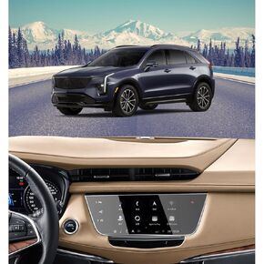 Screen Protector for 2015-2024 2025 Cadillac XT5 8 Inch Tempered Glass Protective Film for 2019-2024 2025 Cadillac XT6 8" Navigation Display Infotainment Car Radio Accessories Cover 9H