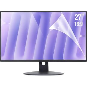 F FORITO 2-Pack 27 inch Anti Glare Matte Computer Screen Cover With 16:9 Aspect Ratio, Compatible with All 27" Widescreen Desktop Monitor, Reduce Eye Strain & Anti Scratch Screen Protector