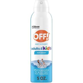 OFF! Insect Repellent Aerosol for Adults & Kids, Fragrance-Free Bug Spray for Everyday Protection from Mosquitoes, 5 oz