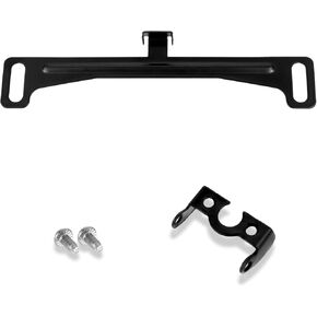Universal License Plate Bracket Backup Camera License Plate Black License Plate Frame and Backup Camera Holder Dash Cam Mirror Camera Mount Kit for Backup Rearview Camera and Dash Cam