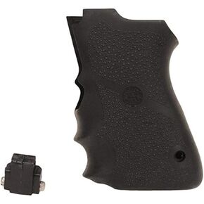Hogue 69000 S&W 6906, Shorty 40 Rubber Grip w/Finger Grooves
