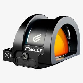 Cyelee Bull PRO Drop Proof Large Lens Competition & Duty Red Dot Reflex Sight, 3MOA for RMR Footprint