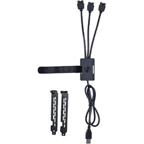 ｌｉ ｌｉａｎｌｉ Lian Li PW -U2TPAB USB Hub - Schwarz